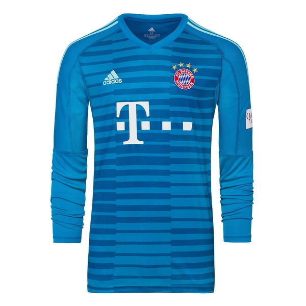 Camiseta Bayern Munich Segunda equipo ML Portero 2018-19 Azul